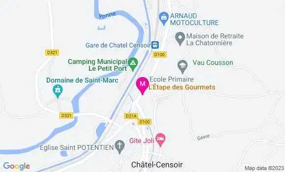 Localisation Restaurant  L