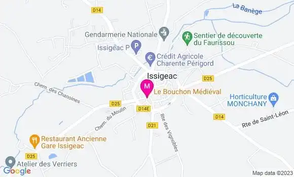 Localisation Restaurant  Le Bouchon Médiéval