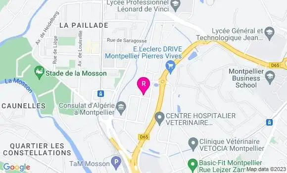 Localisation Restaurant  Le Hangar 34