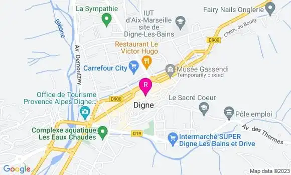 Localisation Restaurant Asiatique Ha Long Wok