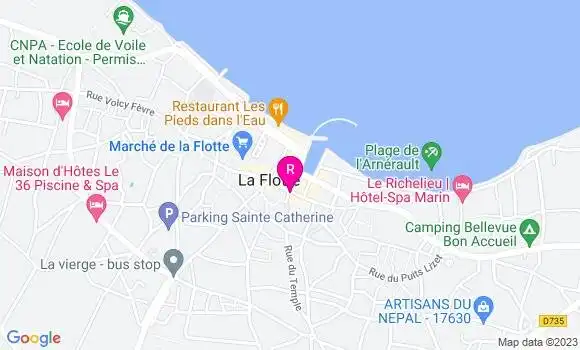 Localisation Restaurant  La Tribu