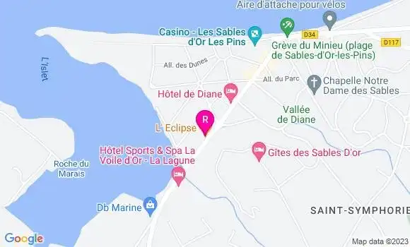 Localisation Restaurant  L
