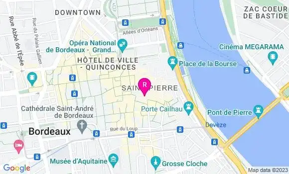 Localisation Restaurant  West Coast