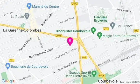 Localisation Restaurant  Chez Anissa