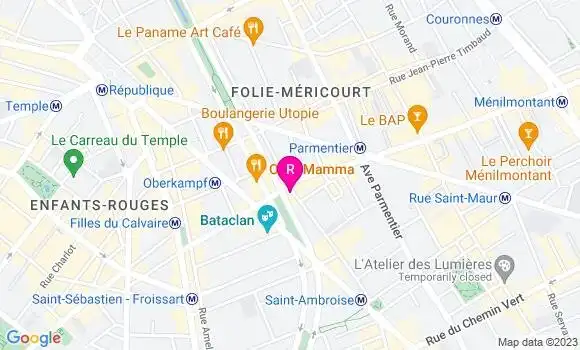 Localisation Restaurant  L