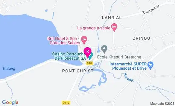 Localisation Crêperie Treas Glaz