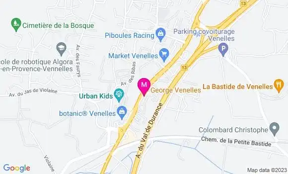 Localisation Restaurant  George