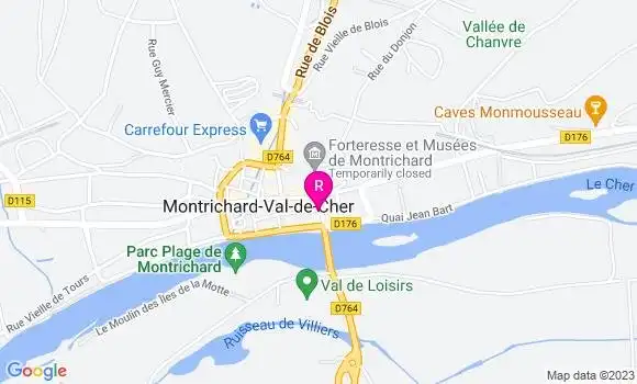 Localisation Restaurant  La Villa