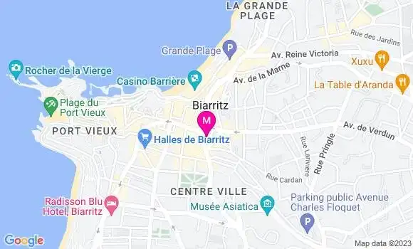 Localisation Restaurant  Nuts