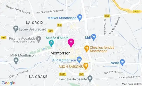 Localisation Restaurant  Le Brigantin