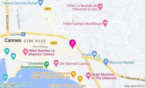 Localisation Restaurant  L
