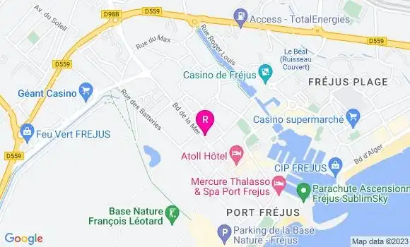 Localisation Dip Restaurant
