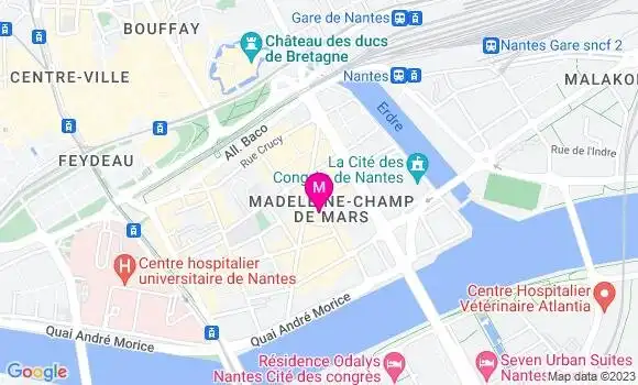 Localisation Restaurant  Palais de l