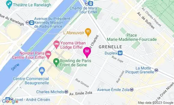 Localisation Restaurant Africain Kfé del Twins