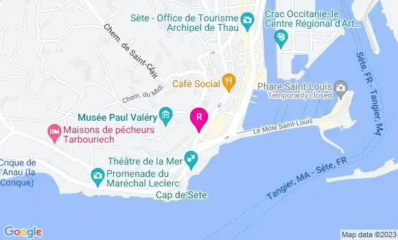 Localisation Restaurant  La Coquerie