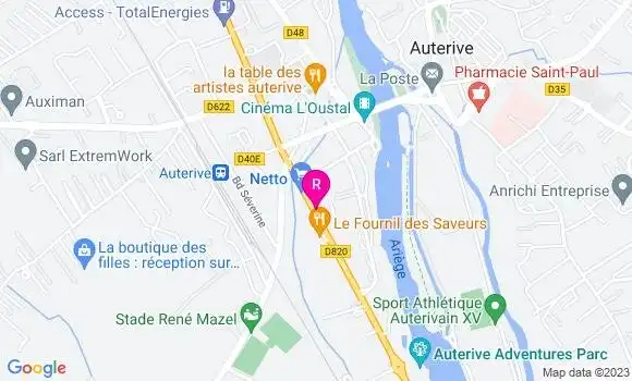 Localisation Restaurant  Chel Enzo