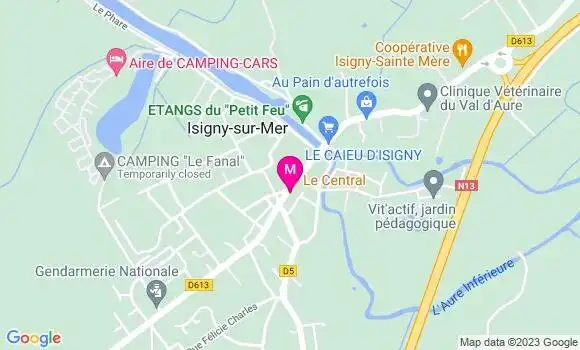 Localisation Restaurant  Le Central