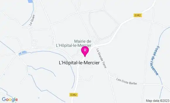 Localisation Restaurant  Les Armoises