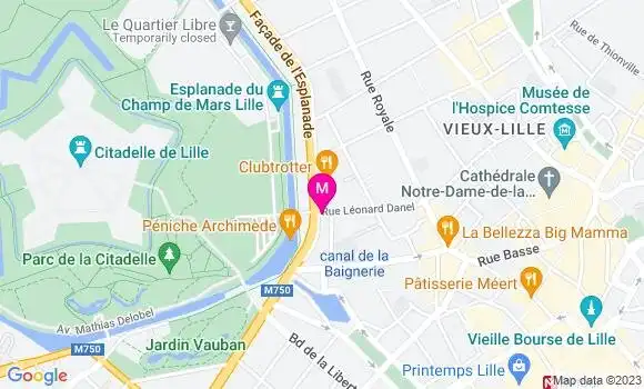 Localisation Restaurant Bar Le Rituel