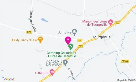 Localisation Restaurant  Camping l