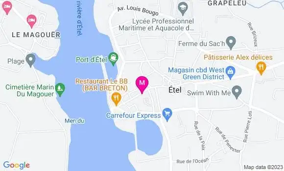Localisation Restaurant  Le Goût du Large