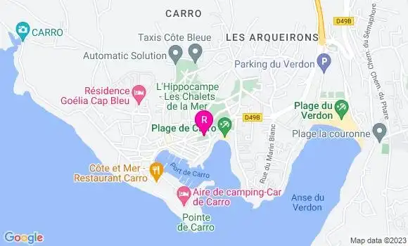 Localisation Pizzeria La Sicilienne