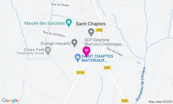 Localisation Restaurant  L
