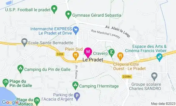 Localisation Bistrot de la Venue