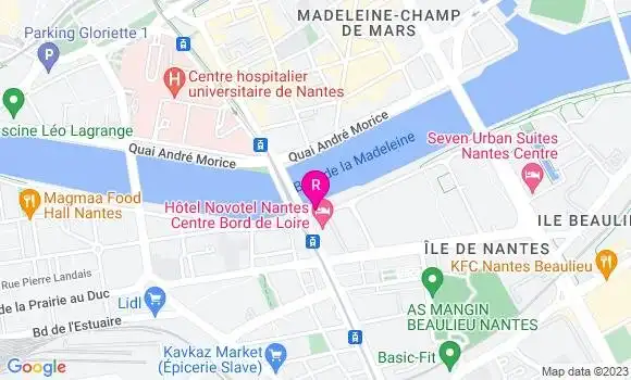 Localisation Restaurant Bar La Guinguette du Belvédère