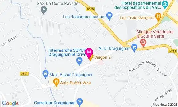 Localisation Restaurant Vietnamien Saïgon 2