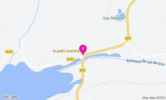 Localisation Restaurant  Le Petit Charme
