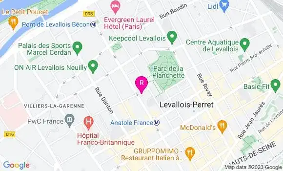 Localisation Restaurant  Saveurs Perses