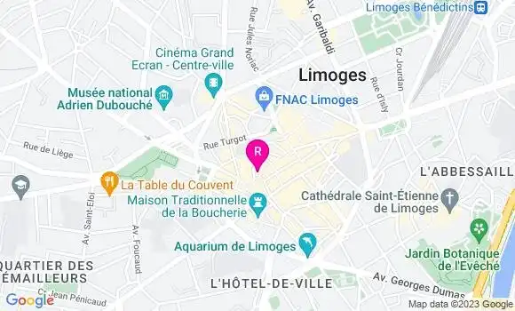 Localisation Restaurant  L
