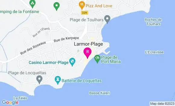 Localisation Crêperie La Passe Sud