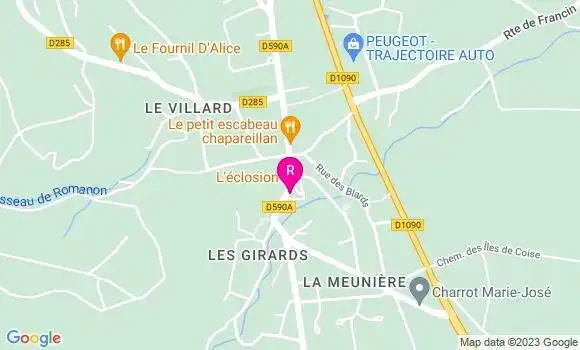 Localisation Restaurant  L
