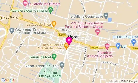Localisation Restaurant Thaï Banthaï