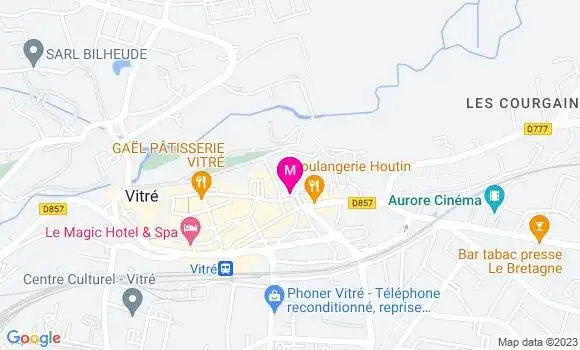 Localisation Restaurant  Le Kidney