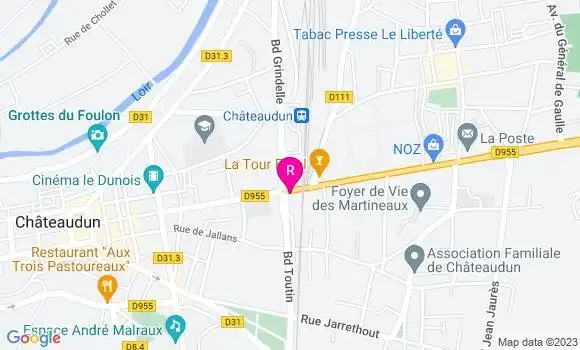 Localisation Restaurant  Le Punjab Grill