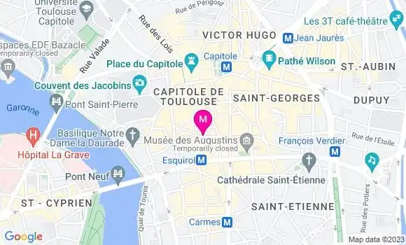 Localisation Restaurant  Plan A