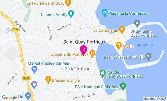 Localisation Restaurant  La Cachette