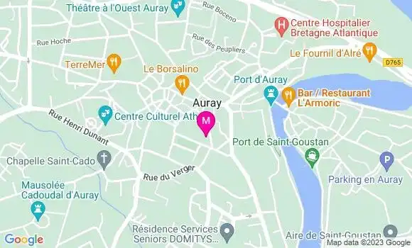 Localisation Restaurant  Le Casier
