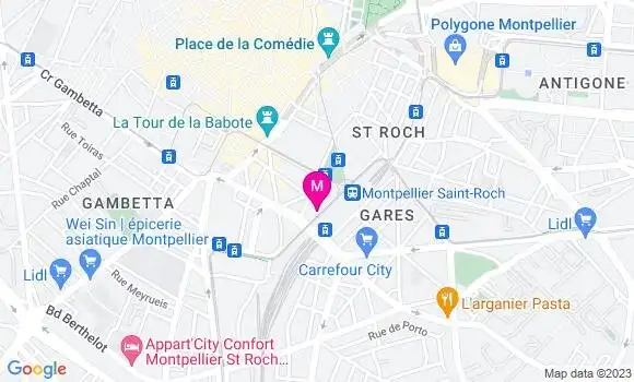Localisation Restaurant  Chez Delagare