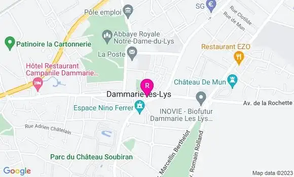 Localisation Restaurant  Le Continental