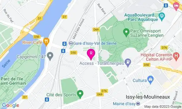 Localisation Restaurant Japonais Issy Tokyo