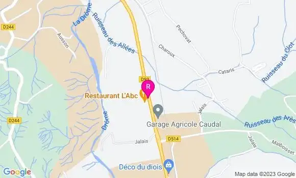Localisation Restaurant  L