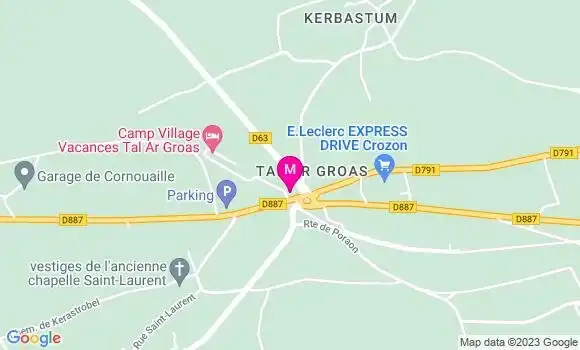 Localisation Pizzeria L