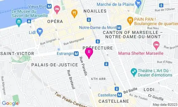 Localisation Restaurant  Mama Spice