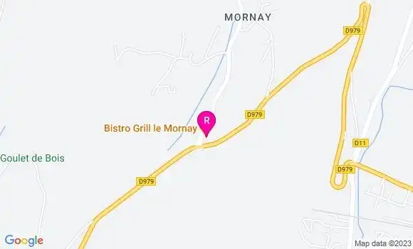 Localisation Bistrot Bistro Grill le Mornay