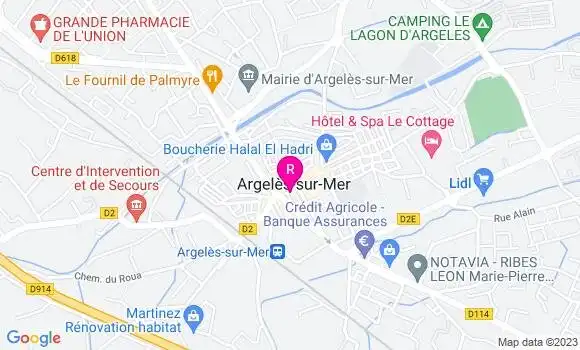 Localisation Brasserie de l