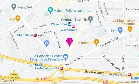 Localisation Restaurant  El Diwan